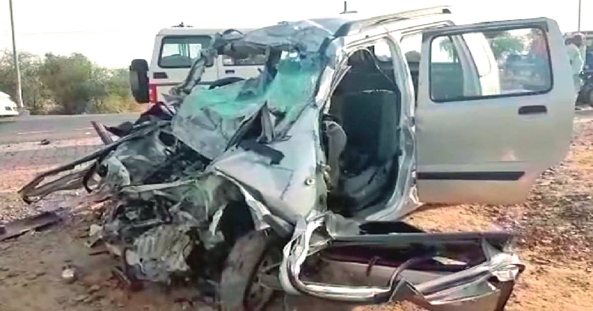 Ten persons die many injured in separate road accidents in Raj
